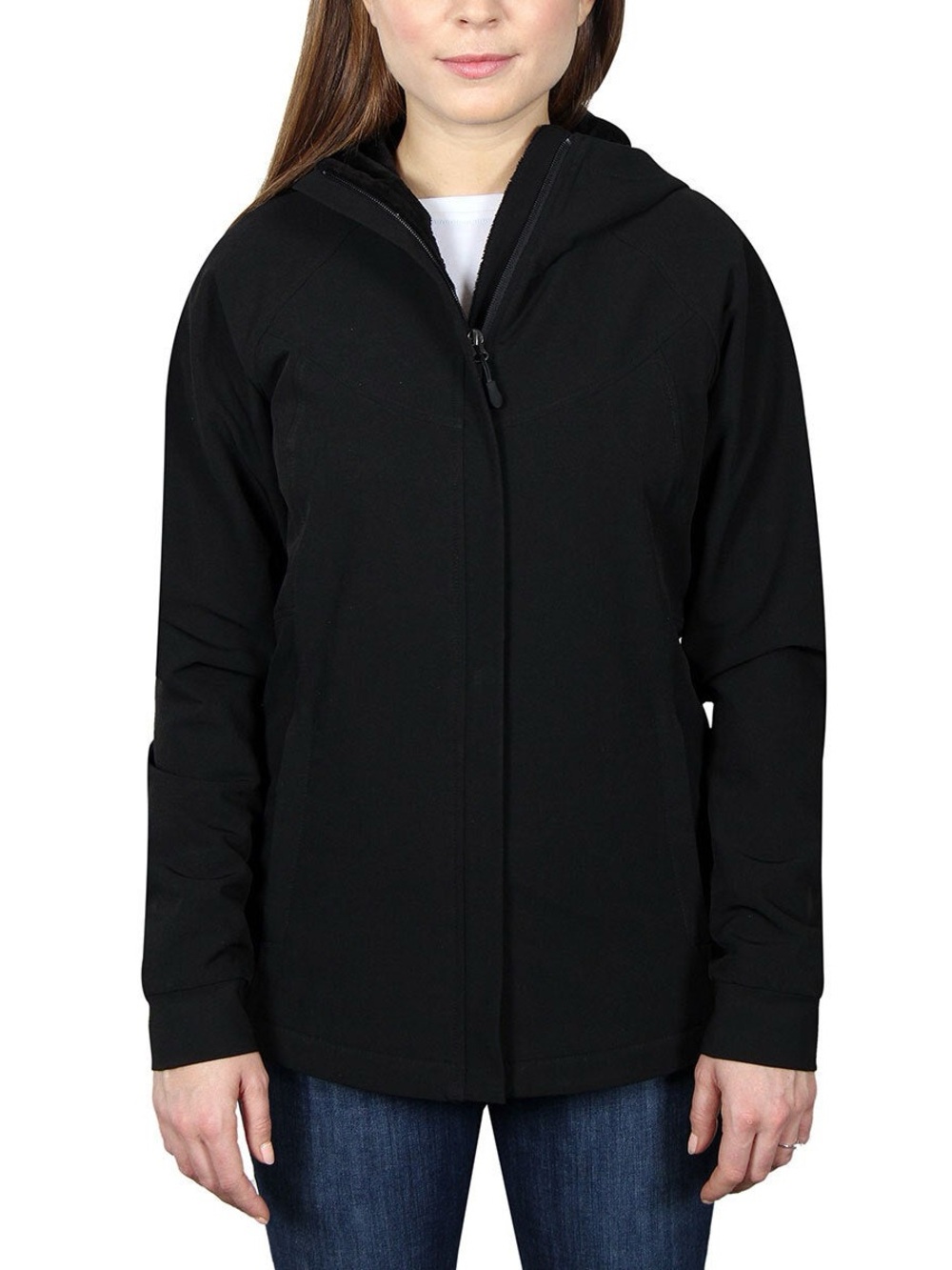 Kirkland Signature Ladies' Water-Repellent Wind Resistant Softshell Jacket Sz L